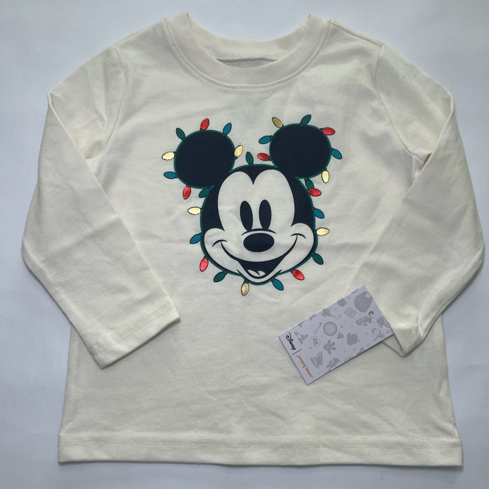 Disney Jumping Bean Mickey Holiday Shirt Size 18 months